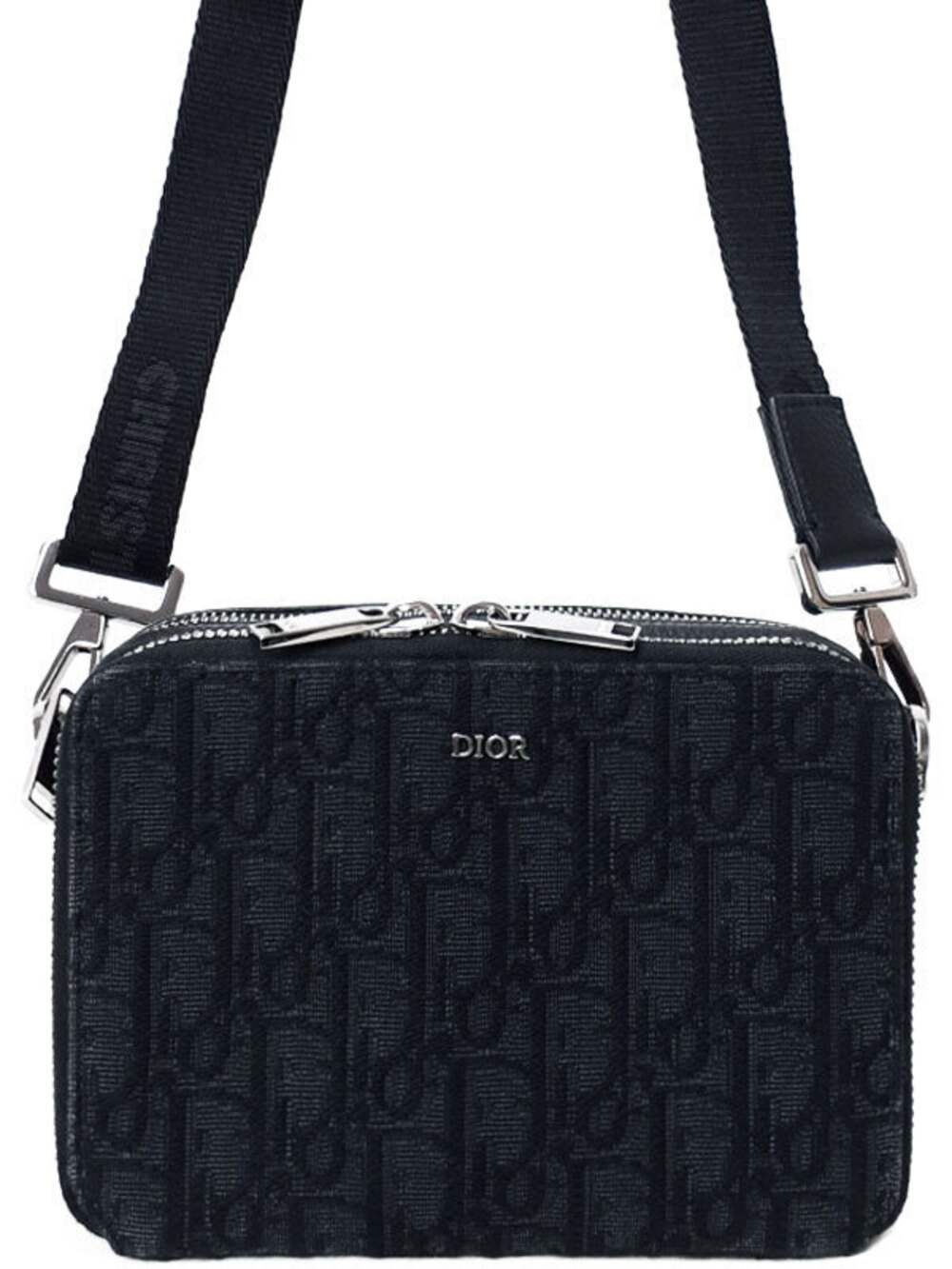 Christian Dior Oblique Pouch Clutch Shoulder Bag